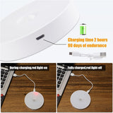 6 Pcs Under Cabinet Lights 16 LEDs Wireless Motion Sensor Light Puck Light, 3 Color Temps Dimmable 3000-6000K, Rechargeable Closet Lights For Cabinet, Closet, Kitchen, Hallway, Stairs
