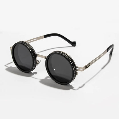 2025 Fashion New unisex handmade ND9 level Sunglasses Stepless Rotating Filter Retro Polarized Sunglass Cycling Sports Glassees