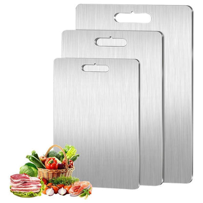 Antibacterial And Mold-Proof Household Double-Sided Thickened Pure Titanium Cutting Board