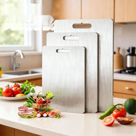 Antibacterial And Mold-Proof Household Double-Sided Thickened Pure Titanium Cutting Board