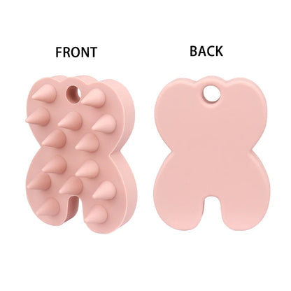 Silicone Head Scalp Massage Comb Hair Washing Brush Soft Scalp Massager for Hair Growth Shampoo Brush Shower Comb Hair Care