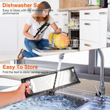 1Pc Mandoline Food Slicer Stainless Steel Food Cutter Vegetable Fruit Chopper Grater Peeler Kitchen Julienne Slicer With 5 Adjustable Blades Food Holder