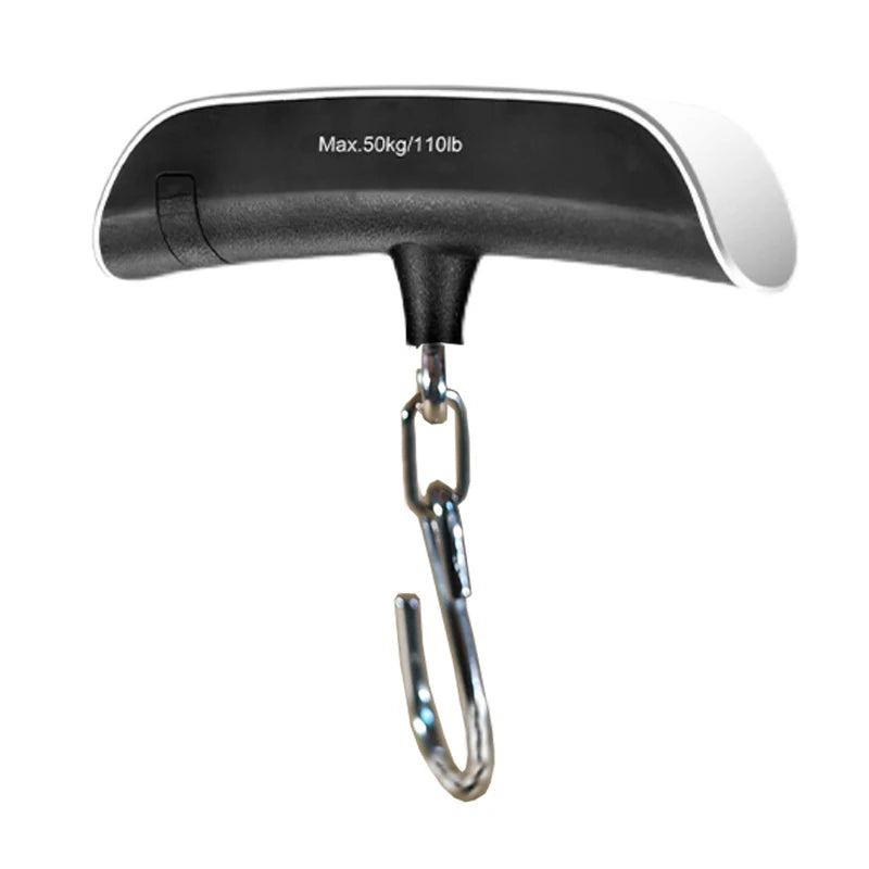 Portable handheld hanging scale.Luggage weight scale 110 lb/50kg electronic luggage travel weighing.Does not include the battery