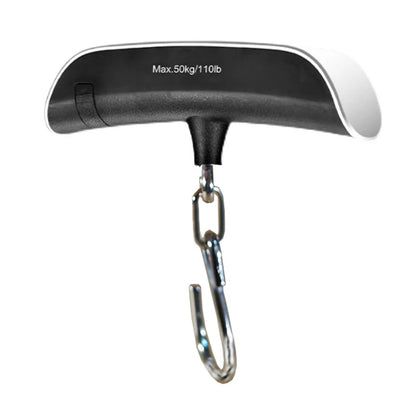 Portable handheld hanging scale.Luggage weight scale 110 lb/50kg electronic luggage travel weighing.Does not include the battery