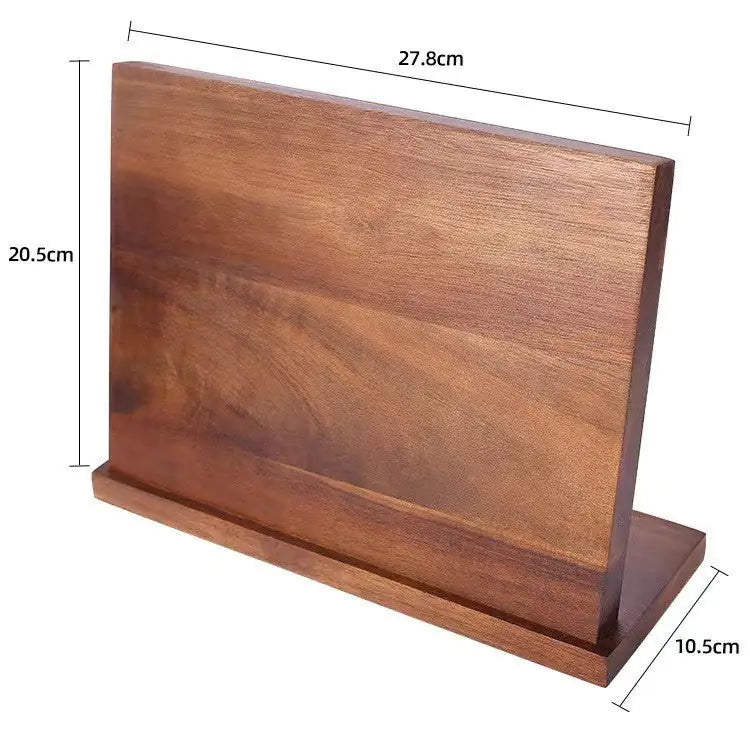 Magnetic Wood Knife Holder
