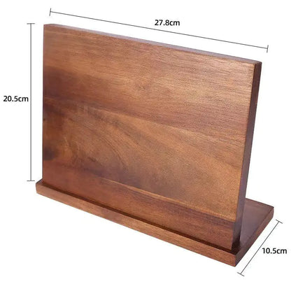 Magnetic Wood Knife Holder