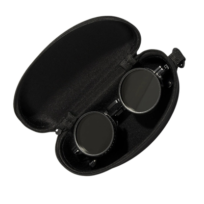 2025 Fashion New unisex handmade ND9 level Sunglasses Stepless Rotating Filter Retro Polarized Sunglass Cycling Sports Glassees