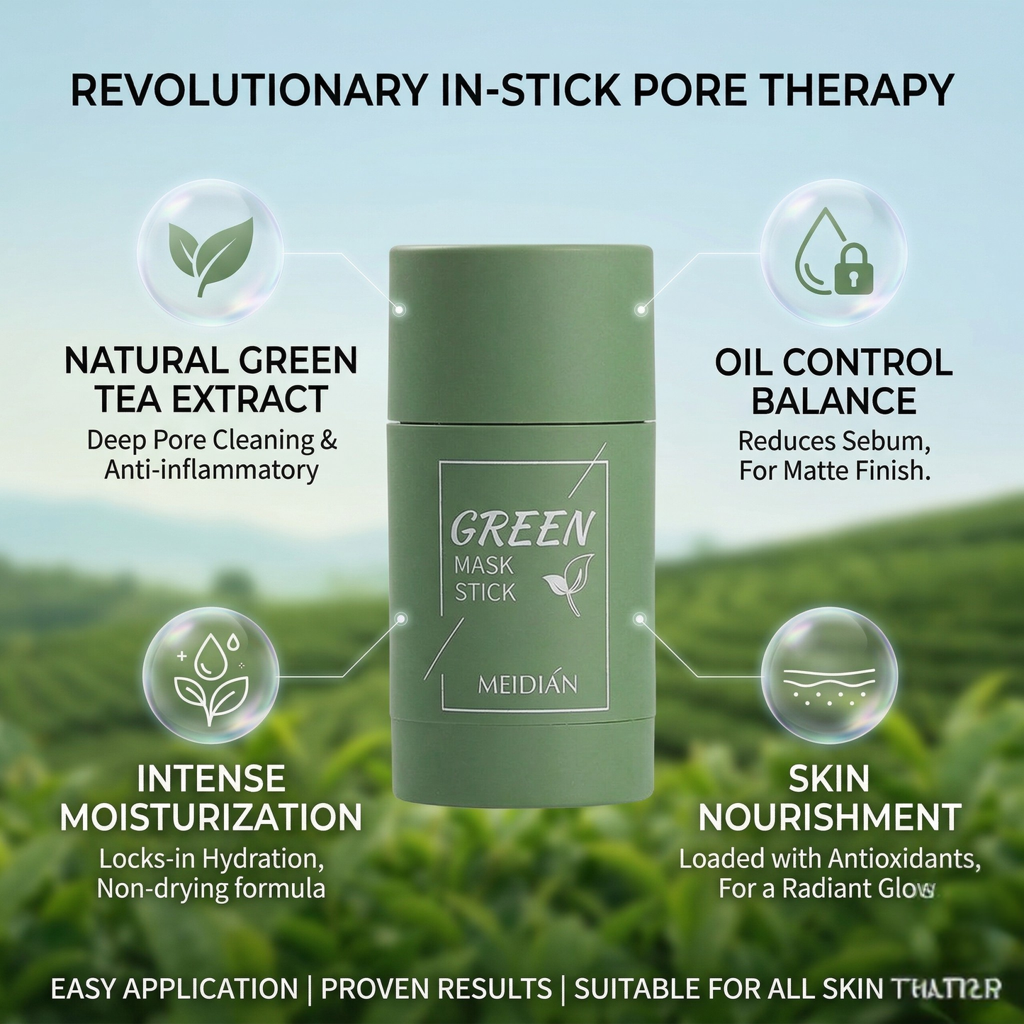 Green Tea Mud Film Stick