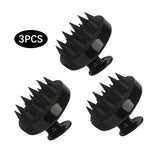 Silicone Shampoo Brush Head Scalp Massage Comb Hair Root Itching Clean The Scalp Thoroughly Body Massage Brush Bath Brush