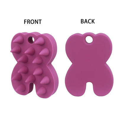 Silicone Head Scalp Massage Comb Hair Washing Brush Soft Scalp Massager for Hair Growth Shampoo Brush Shower Comb Hair Care