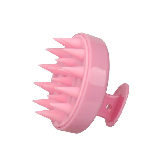 Silicone Shampoo Brush Head Scalp Massage Comb Hair Root Itching Clean The Scalp Thoroughly Body Massage Brush Bath Brush