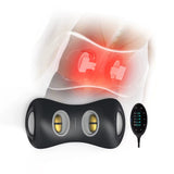 New Kneading Electric Lumbar Heat Traction Back Massager Lumbar Massage Back Stretcher