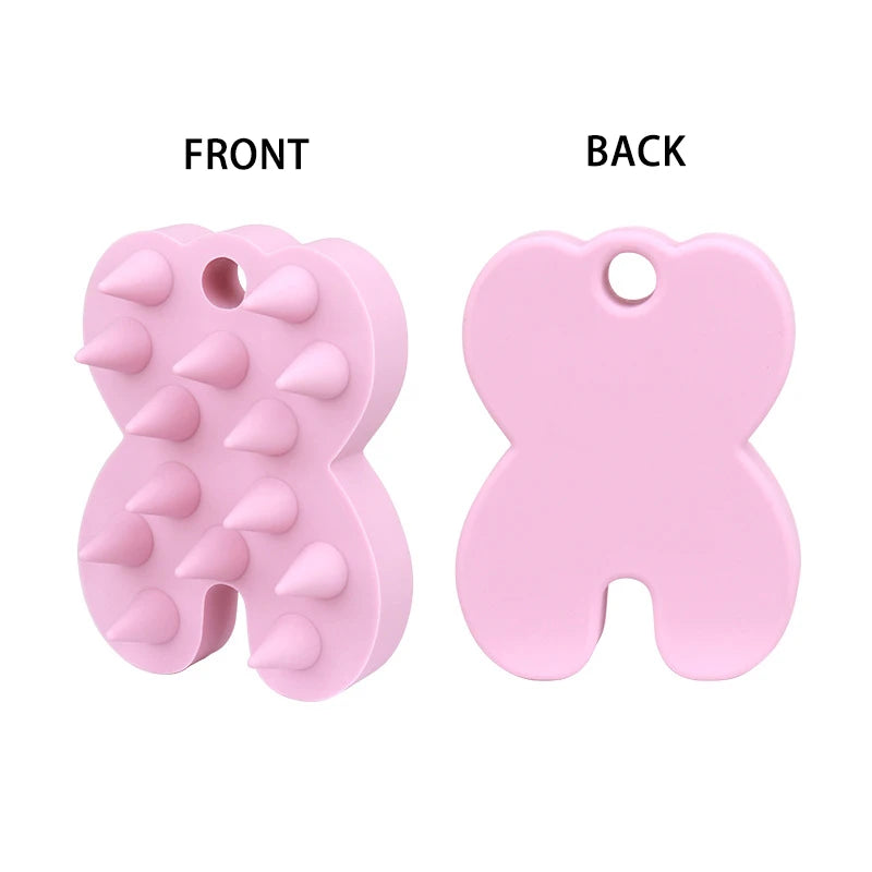 Silicone Head Scalp Massage Comb Hair Washing Brush Soft Scalp Massager for Hair Growth Shampoo Brush Shower Comb Hair Care