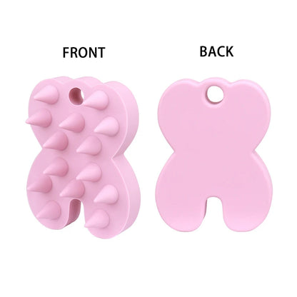 Silicone Head Scalp Massage Comb Hair Washing Brush Soft Scalp Massager for Hair Growth Shampoo Brush Shower Comb Hair Care