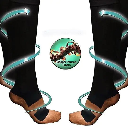 Copper Infused Compression Socks Lightweight
