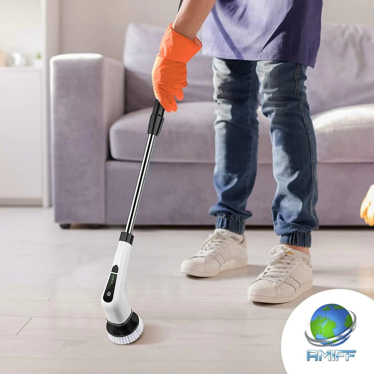 Multi-Use Electric Spin Scrubber 7-in-1